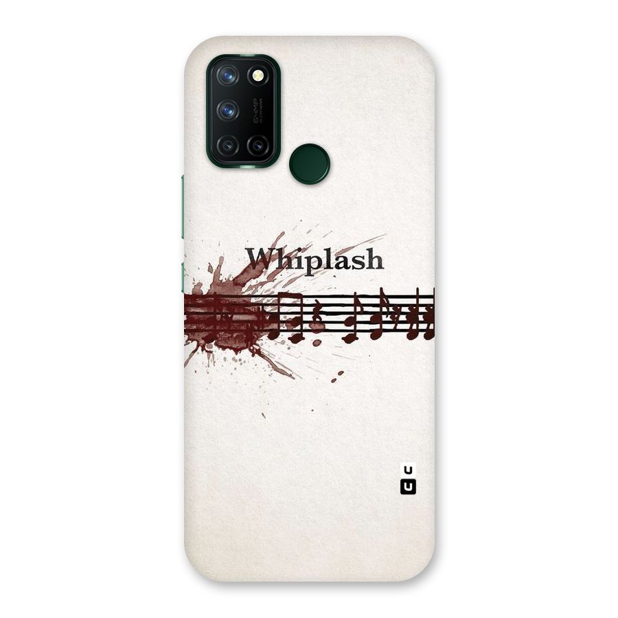 Music Notes Splash Back Case for Realme 7i