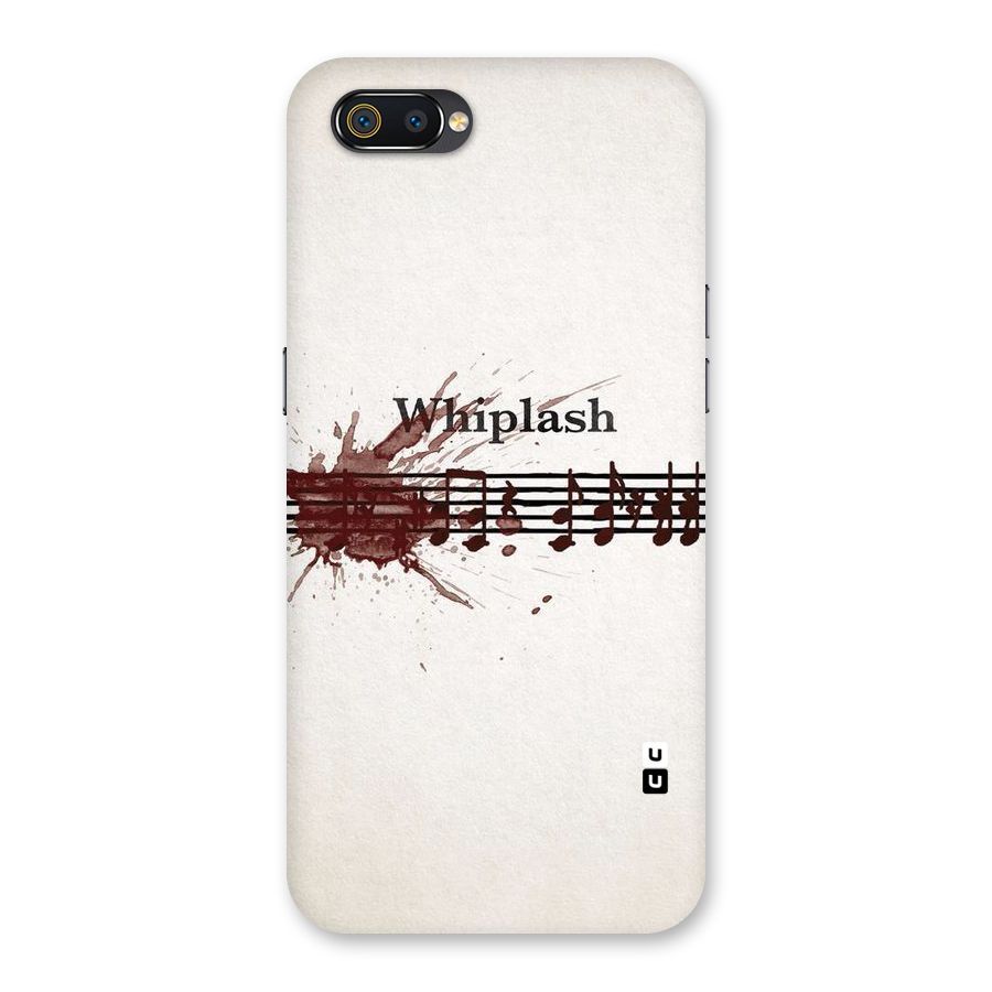 Music Notes Splash Back Case for Realme C2