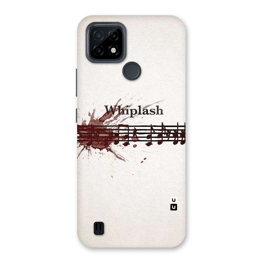Music Notes Splash Back Case for Realme C21