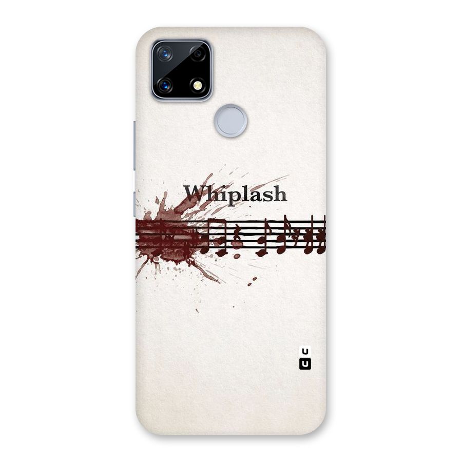 Music Notes Splash Back Case for Realme Narzo 20
