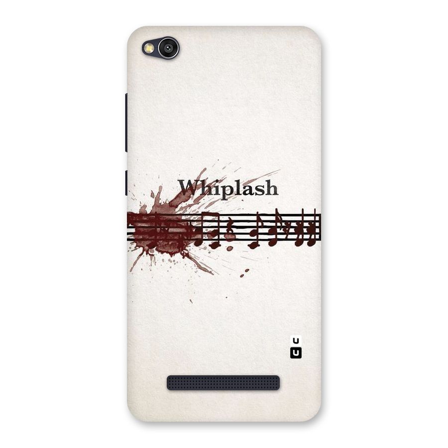 Music Notes Splash Back Case for Redmi 4A