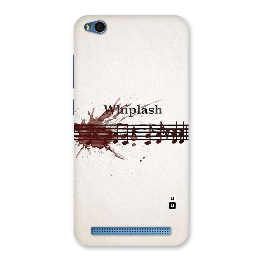 Music Notes Splash Back Case for Redmi 5A