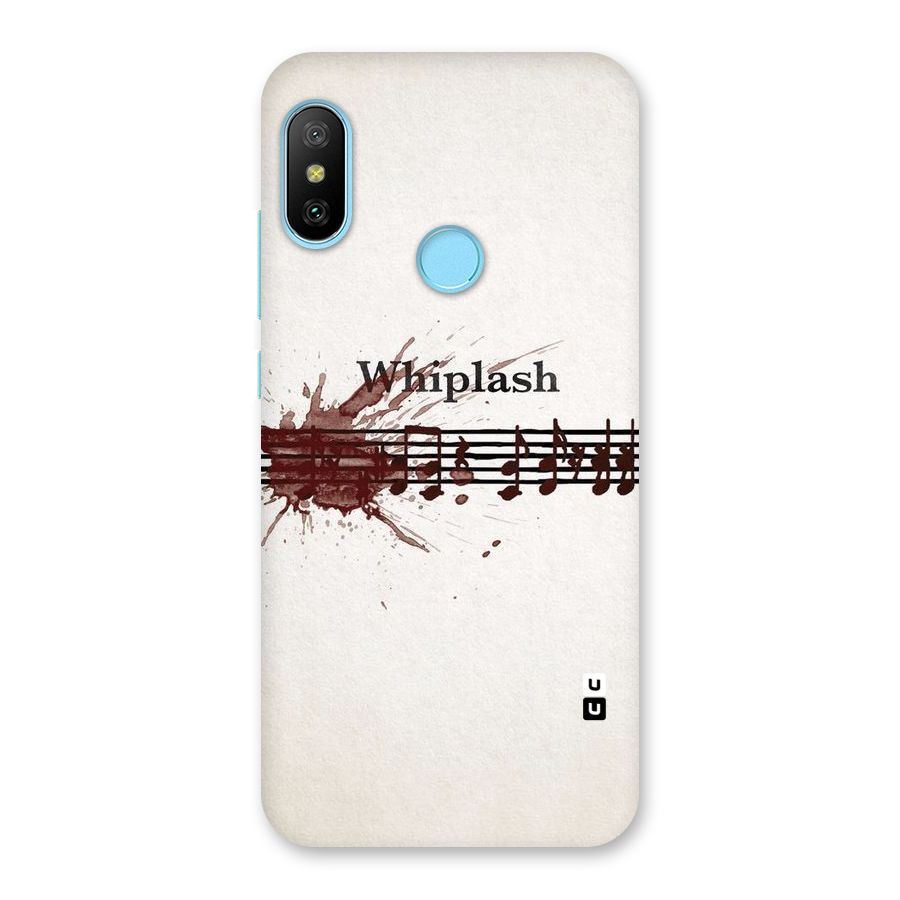 Music Notes Splash Back Case for Redmi 6 Pro