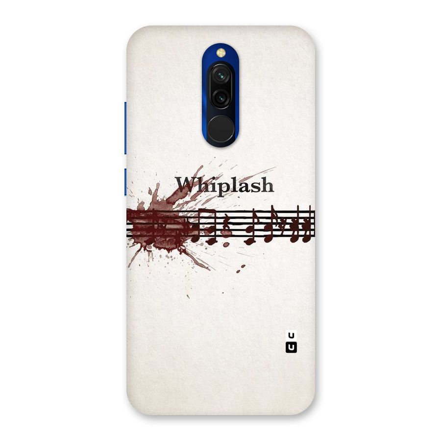 Music Notes Splash Back Case for Redmi 8