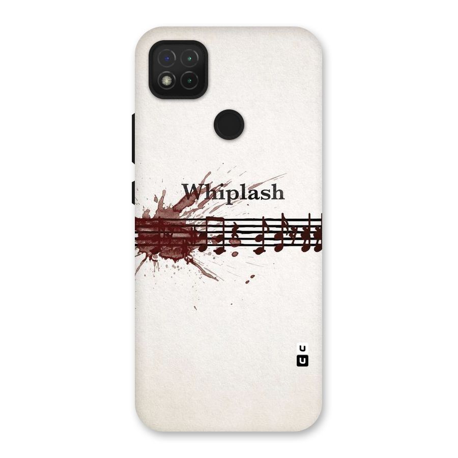 Music Notes Splash Back Case for Redmi 9