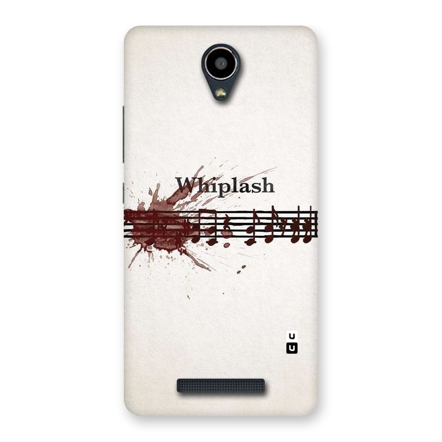 Music Notes Splash Back Case for Redmi Note 2