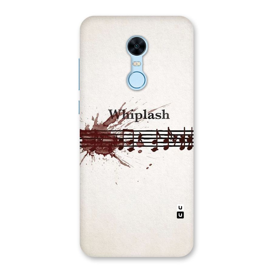 Music Notes Splash Back Case for Redmi Note 5