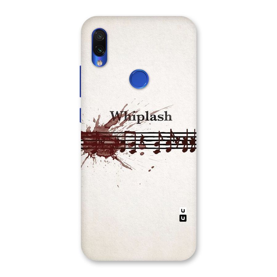Music Notes Splash Back Case for Redmi Note 7S