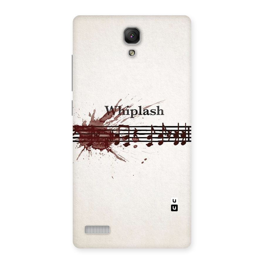 Music Notes Splash Back Case for Redmi Note Prime