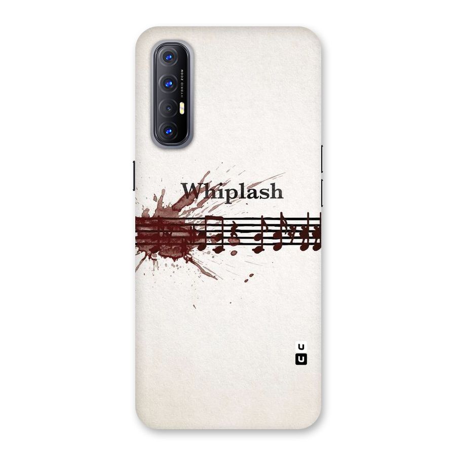 Music Notes Splash Back Case for Reno3 Pro