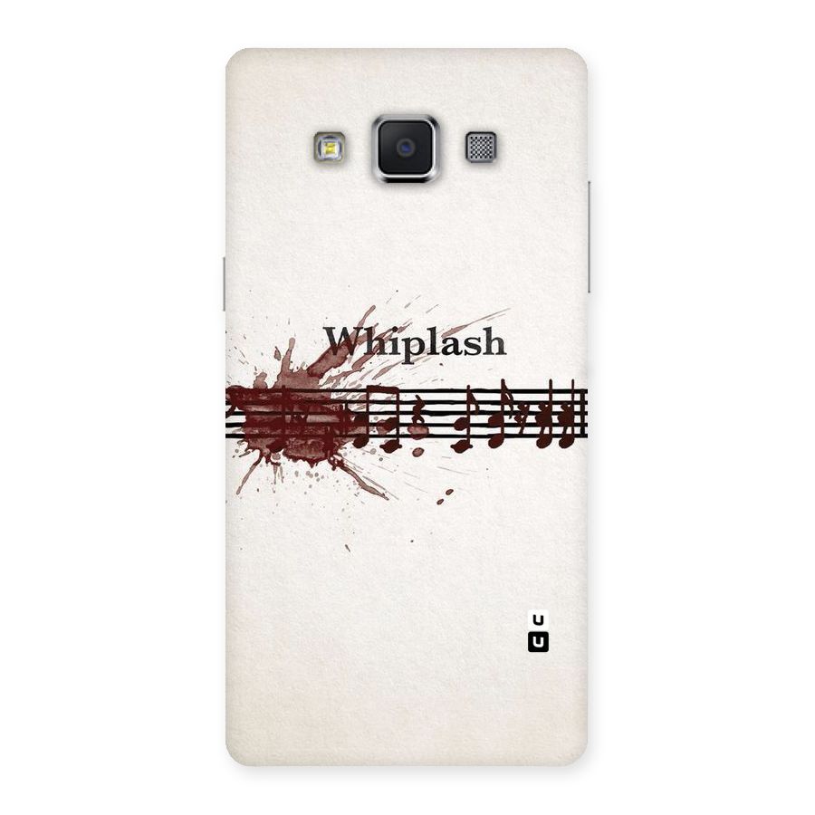 Music Notes Splash Back Case for Samsung Galaxy A5