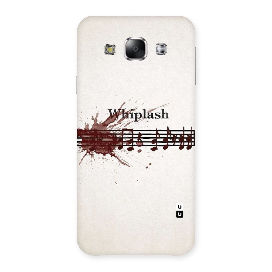 Music Notes Splash Back Case for Samsung Galaxy E5