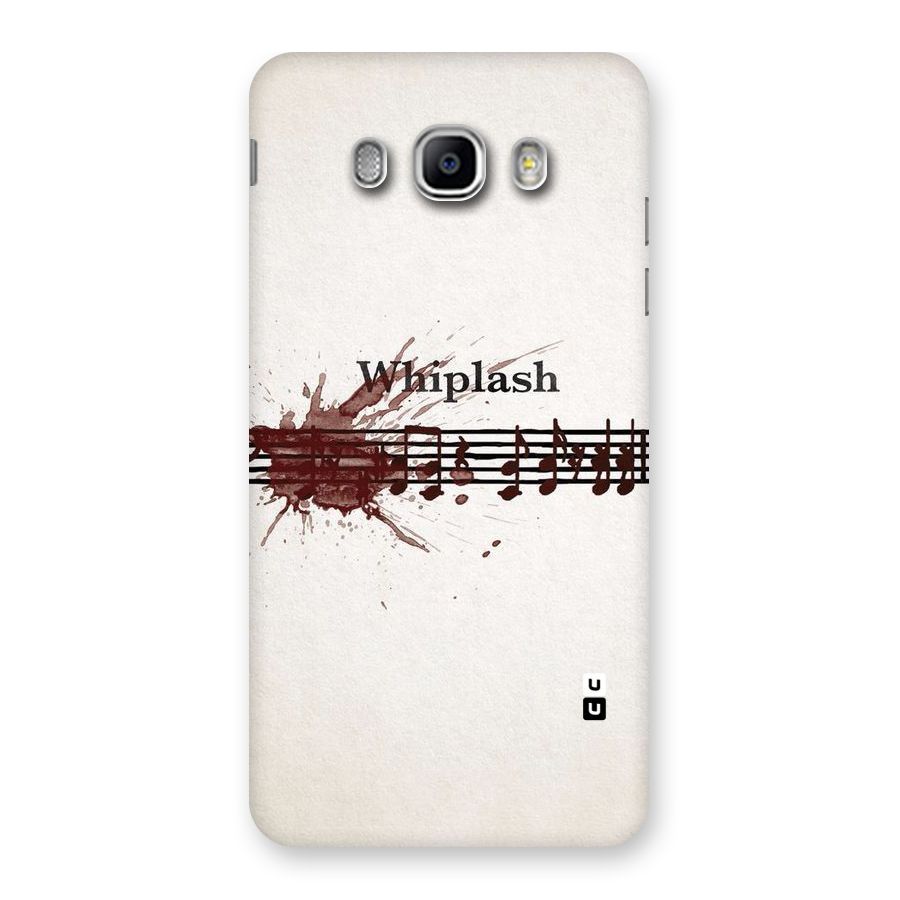 Music Notes Splash Back Case for Samsung Galaxy J5 2016