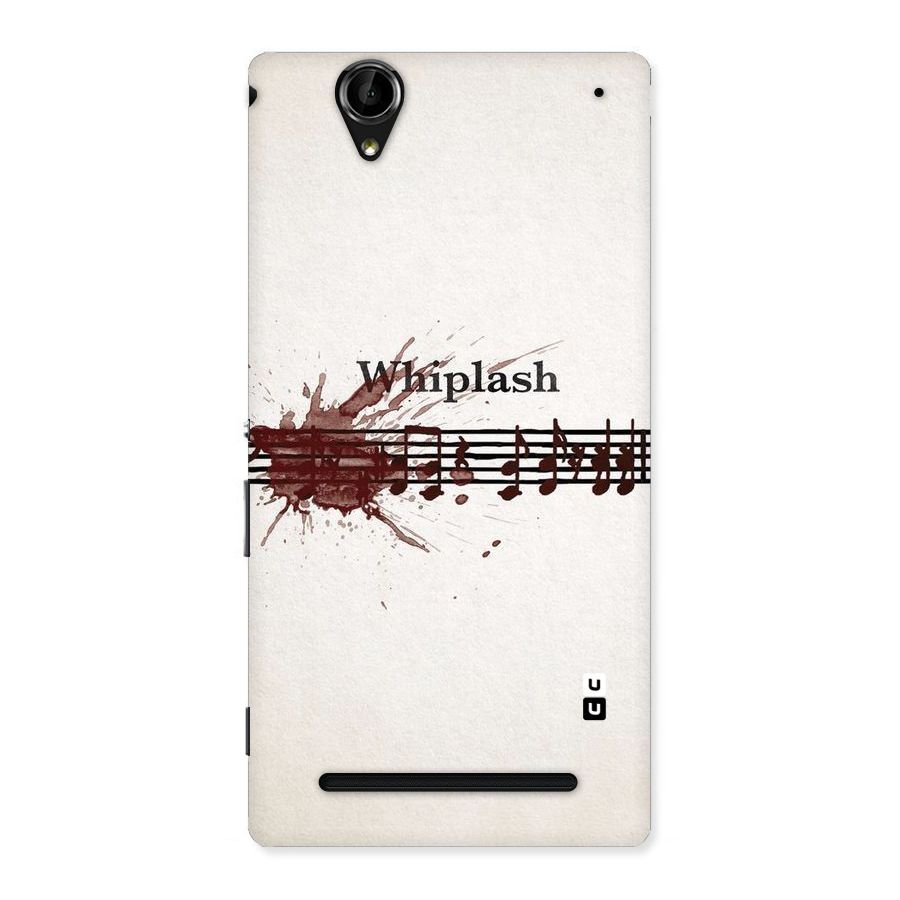 Music Notes Splash Back Case for Sony Xperia T2