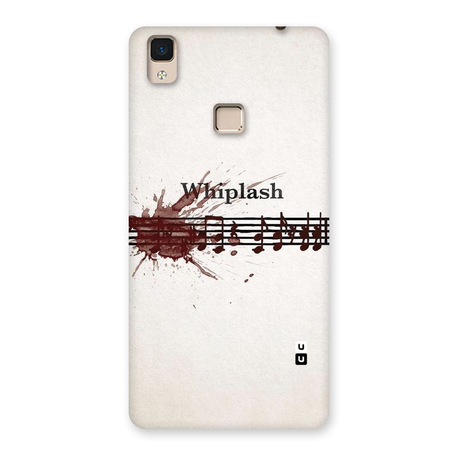 Music Notes Splash Back Case for V3 Max