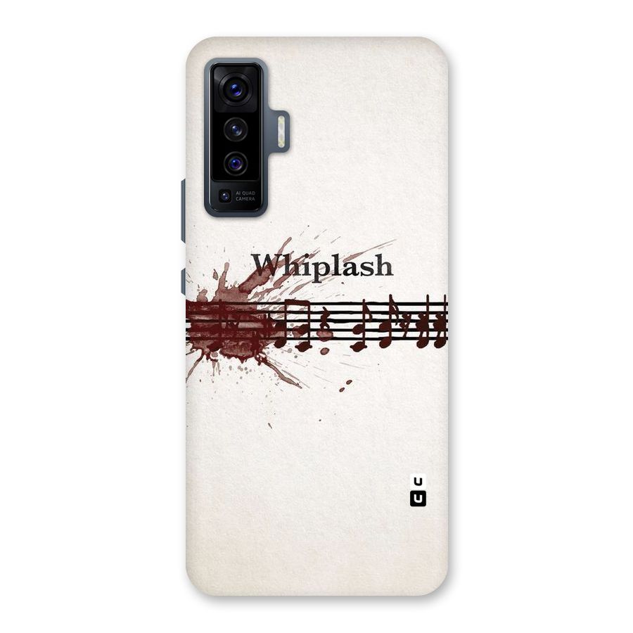 Music Notes Splash Back Case for Vivo X50
