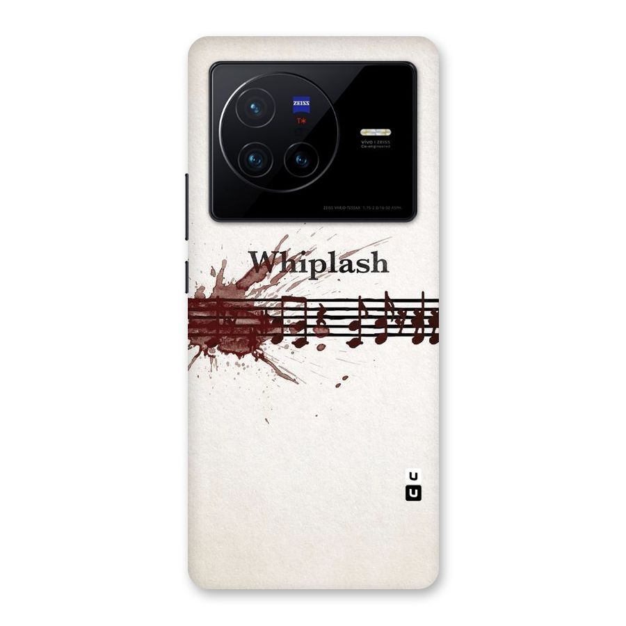 Music Notes Splash Back Case for Vivo X80