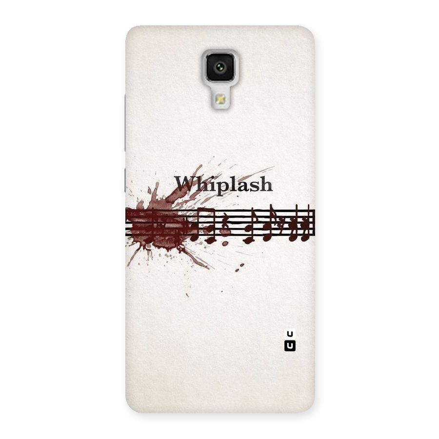 Music Notes Splash Back Case for Xiaomi Mi 4