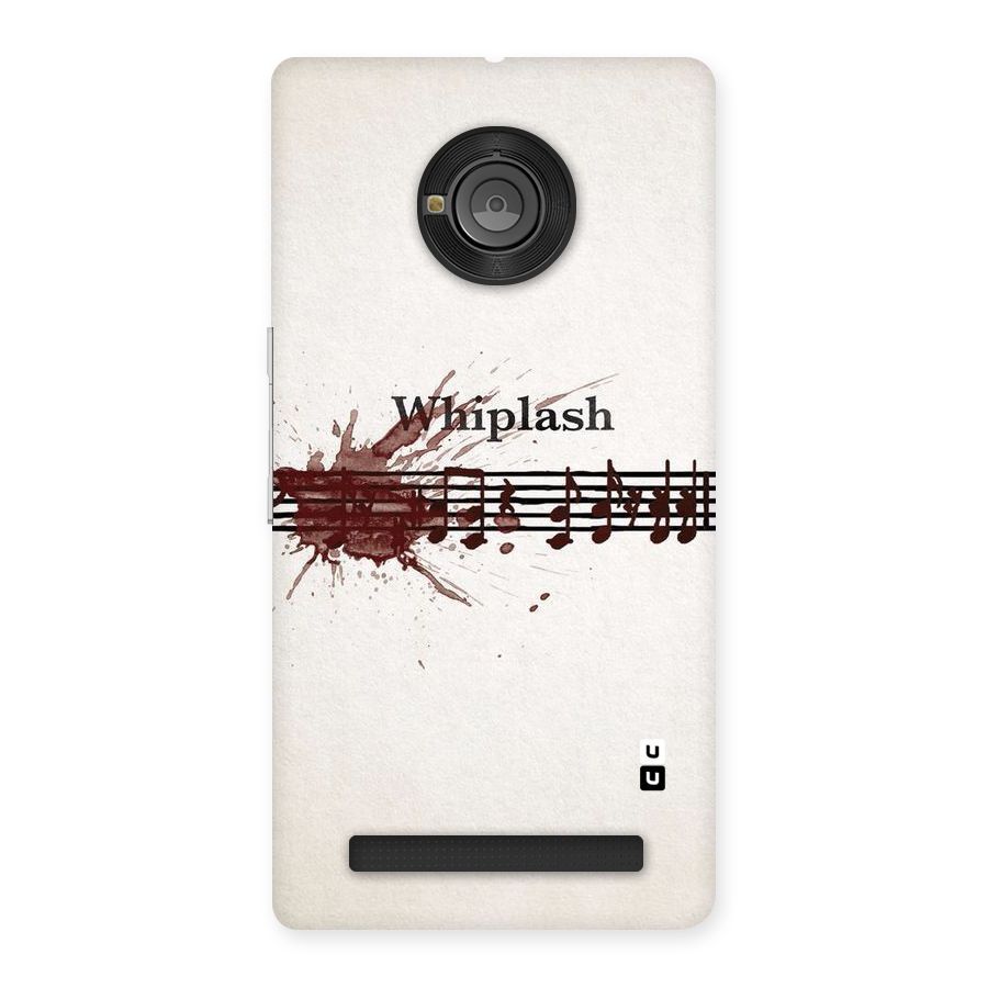 Music Notes Splash Back Case for Yu Yuphoria