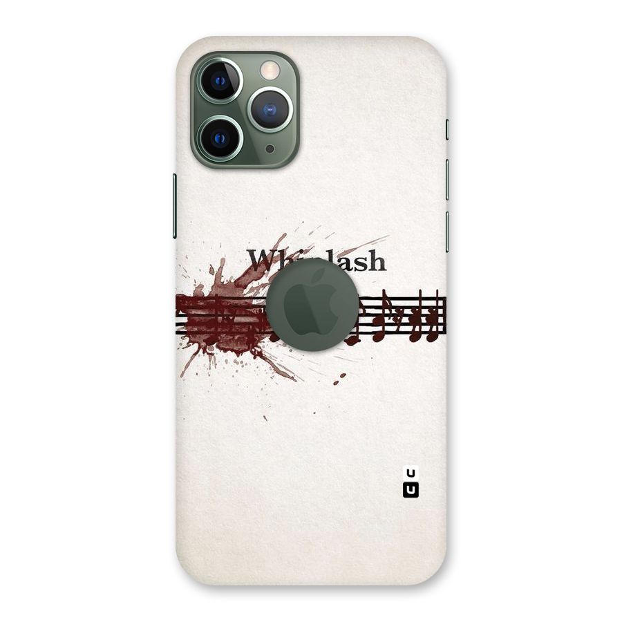 Music Notes Splash Back Case for iPhone 11 Pro Logo  Cut