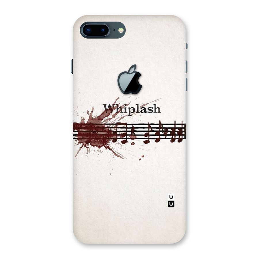 Music Notes Splash Back Case for iPhone 7 Plus Apple Cut