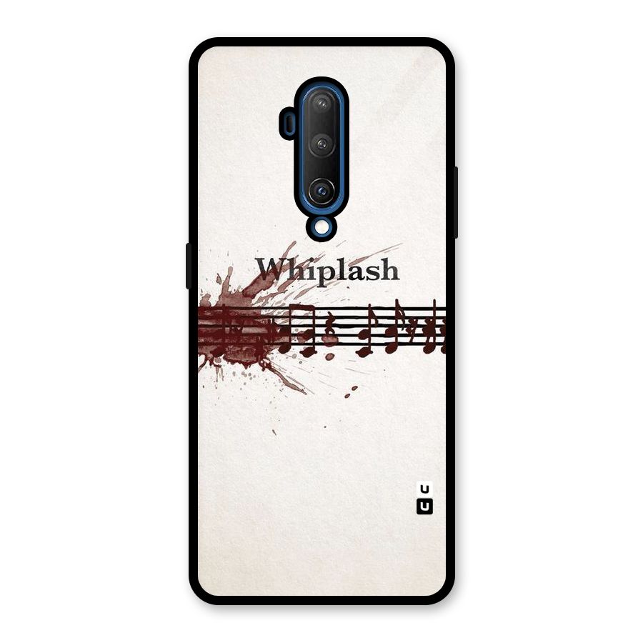 Music Notes Splash Glass Back Case for OnePlus 7T Pro