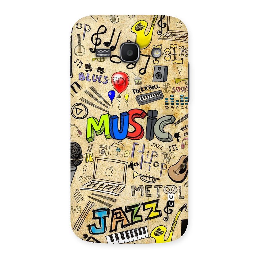 Music Pattern Back Case for Galaxy Ace 3
