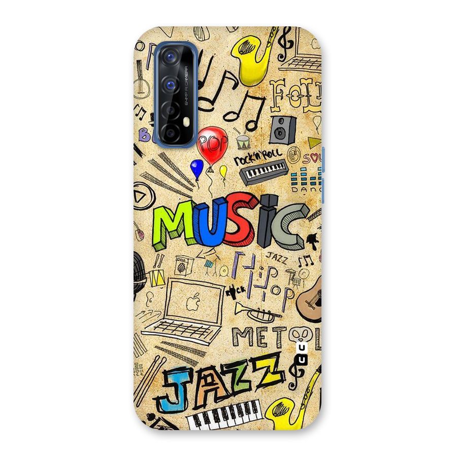 Music Pattern Back Case for Realme Narzo 20 Pro