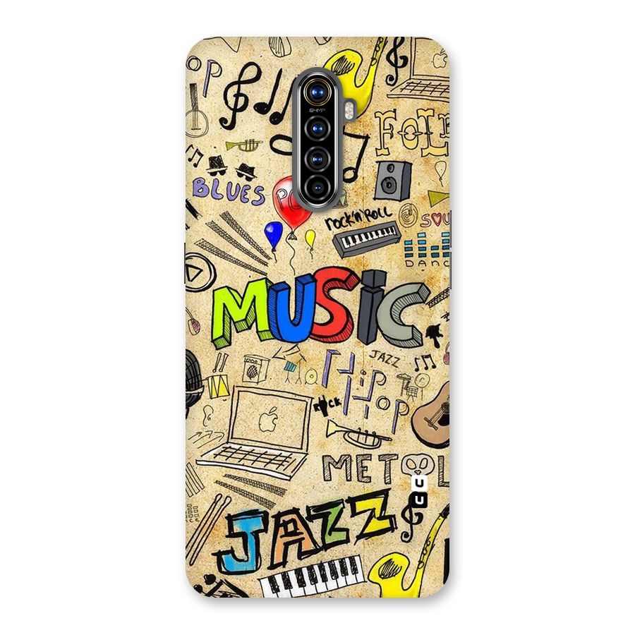 Music Pattern Back Case for Realme X2 Pro