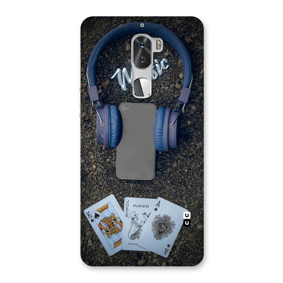 Music Power Cards Back Case for Coolpad Cool 1