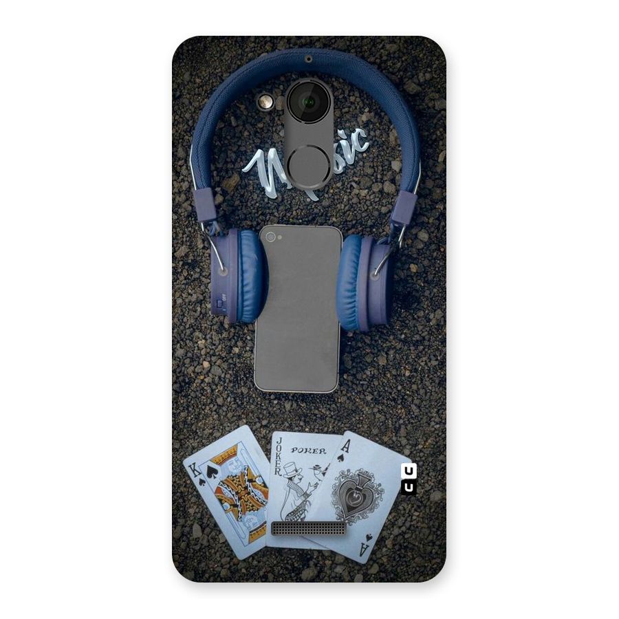 Music Power Cards Back Case for Coolpad Note 5