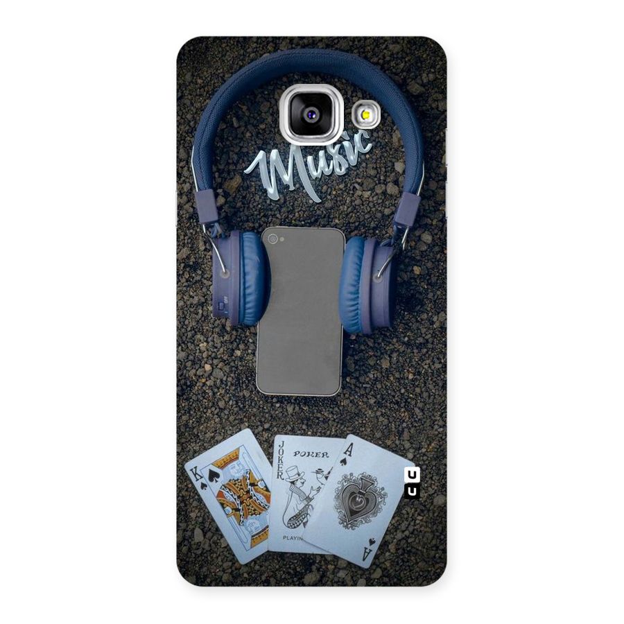 Music Power Cards Back Case for Galaxy A5 2016
