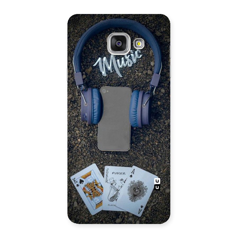 Music Power Cards Back Case for Galaxy A7 2016