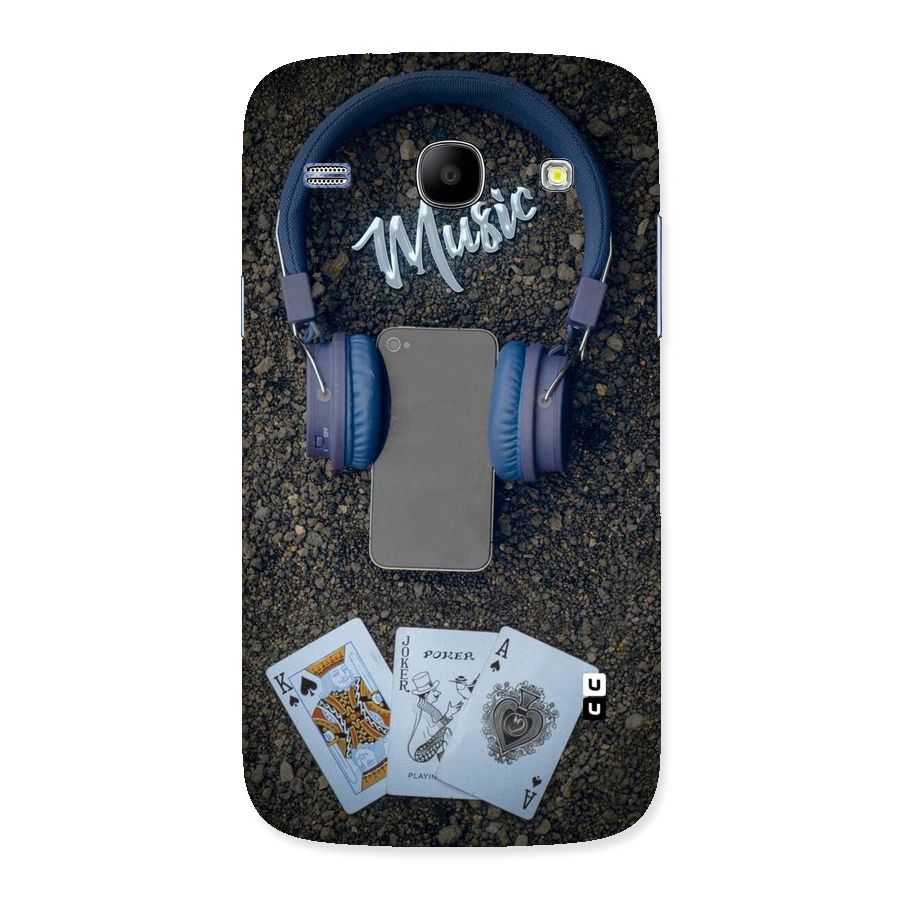 Music Power Cards Back Case for Galaxy Core