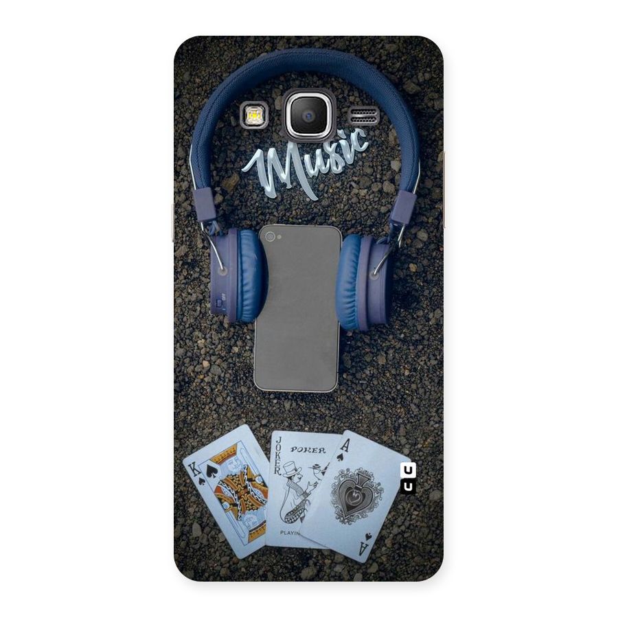 Music Power Cards Back Case for Galaxy Grand Prime