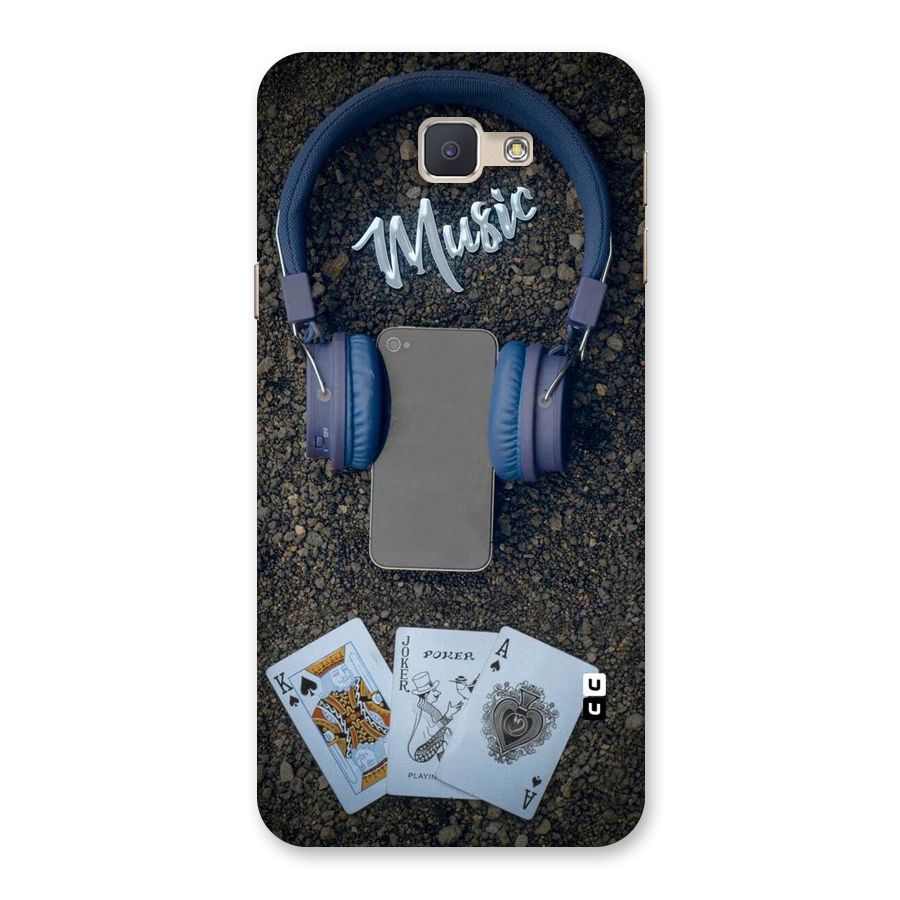 Music Power Cards Back Case for Galaxy J5 Prime