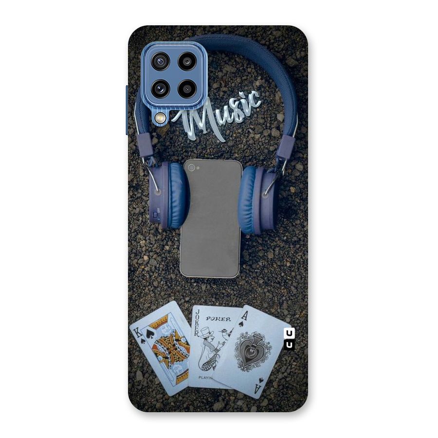 Music Power Cards Back Case for Galaxy M32