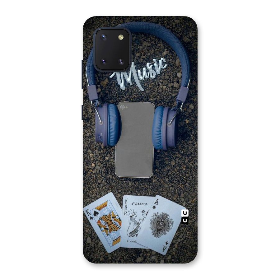 Music Power Cards Back Case for Galaxy Note 10 Lite