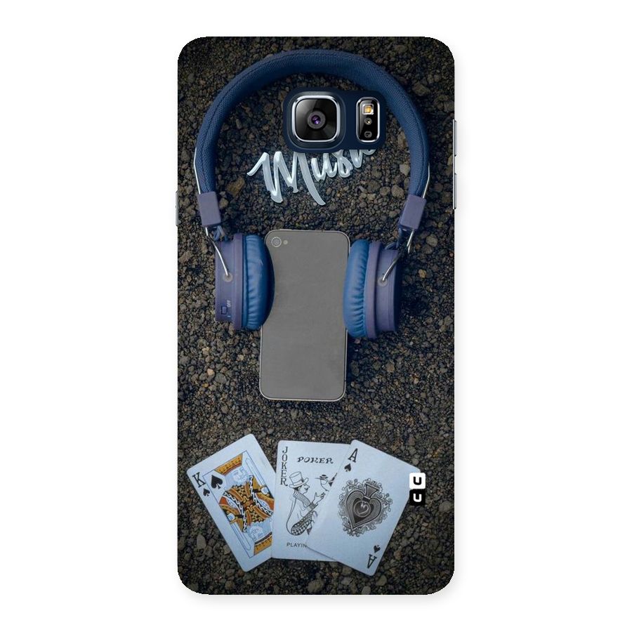 Music Power Cards Back Case for Galaxy Note 5