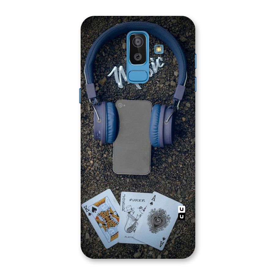 Music Power Cards Back Case for Galaxy On8 (2018)