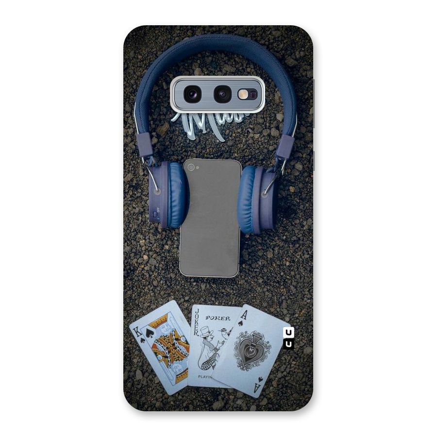 Music Power Cards Back Case for Galaxy S10e