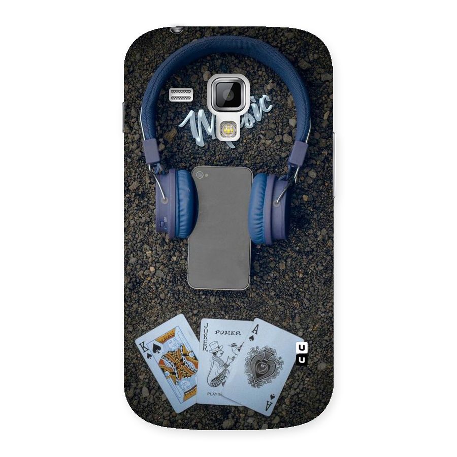 Music Power Cards Back Case for Galaxy S Duos