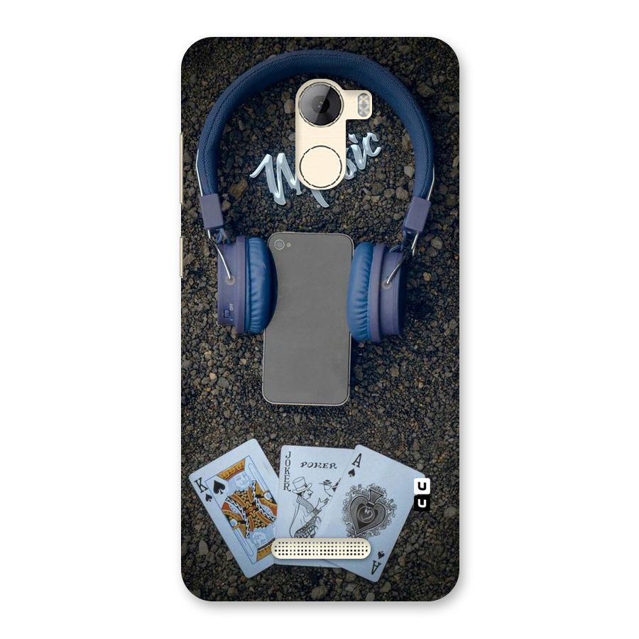 Music Power Cards Back Case for Gionee A1 LIte