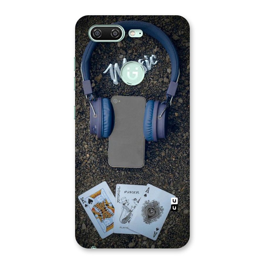 Music Power Cards Back Case for Gionee S10