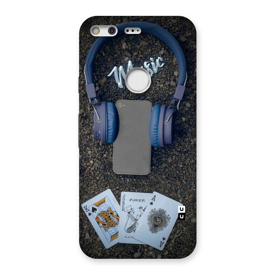 Music Power Cards Back Case for Google Pixel
