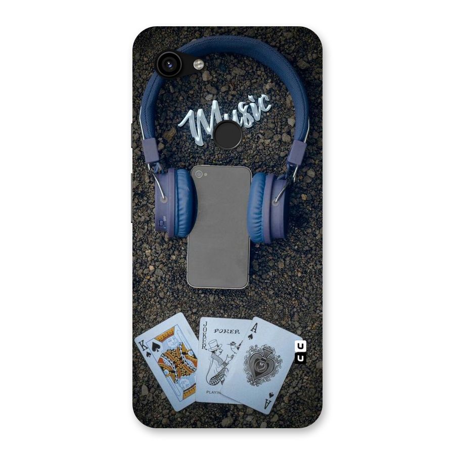 Music Power Cards Back Case for Google Pixel 3a XL