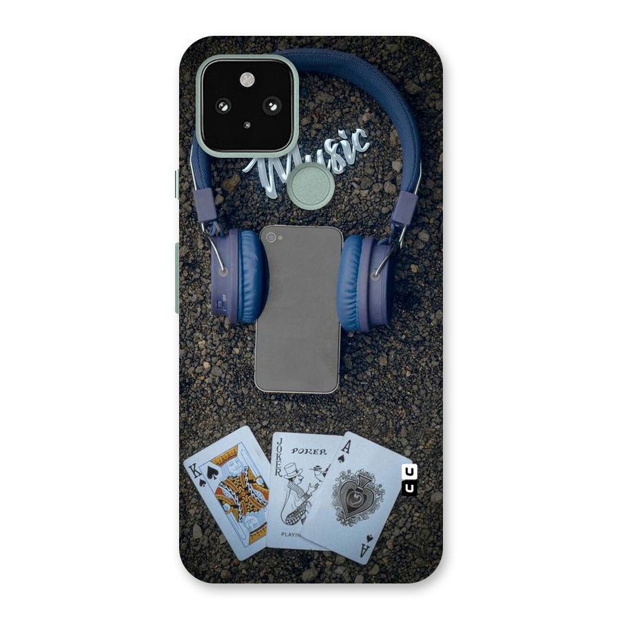 Music Power Cards Back Case for Google Pixel 5