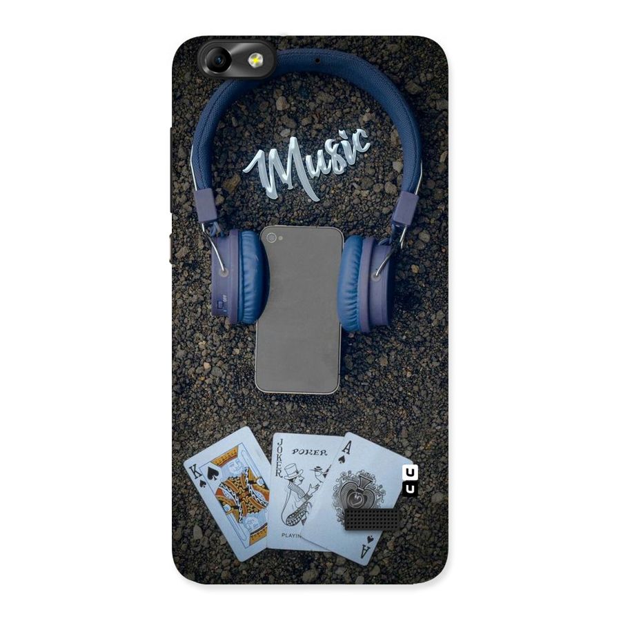 Music Power Cards Back Case for Honor 4C