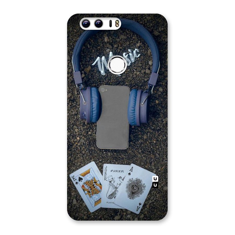 Music Power Cards Back Case for Honor 8