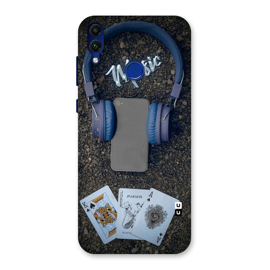 Music Power Cards Back Case for Honor 8C